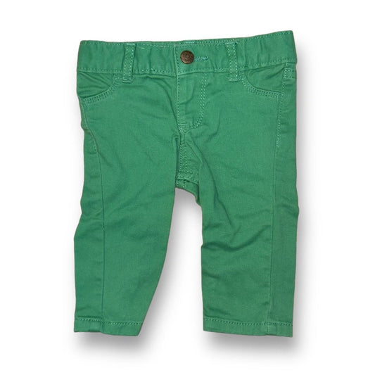 Girls OshKosh Size 6 Months Green Adjustable Waist Pants