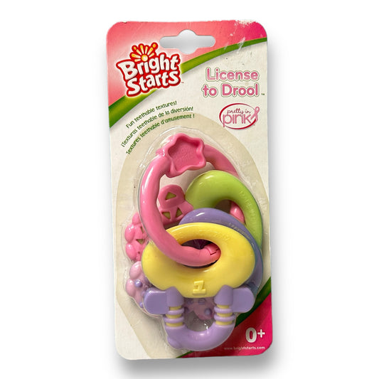 NEW! Bright Starts License to Drool Teether