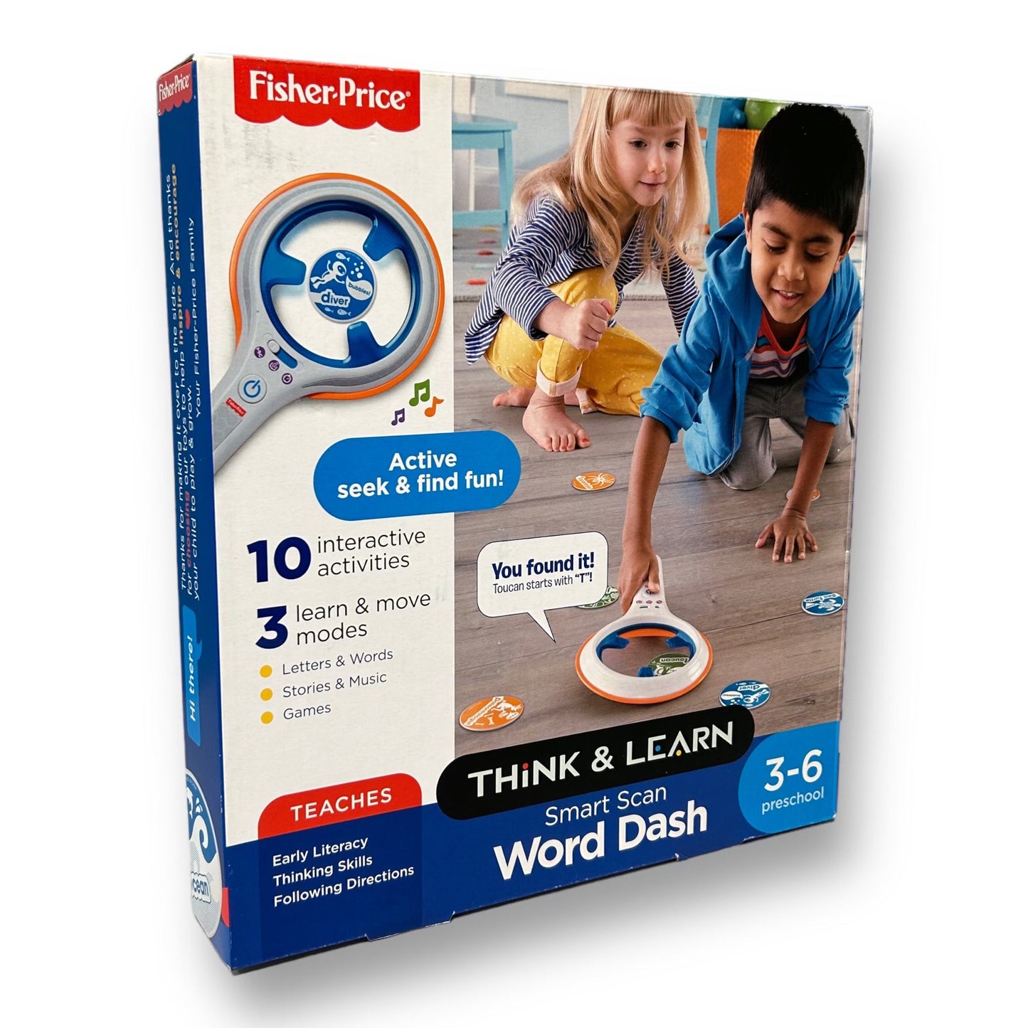 NEW! Fisher-Price Think & Learn Word Dash Educational Game