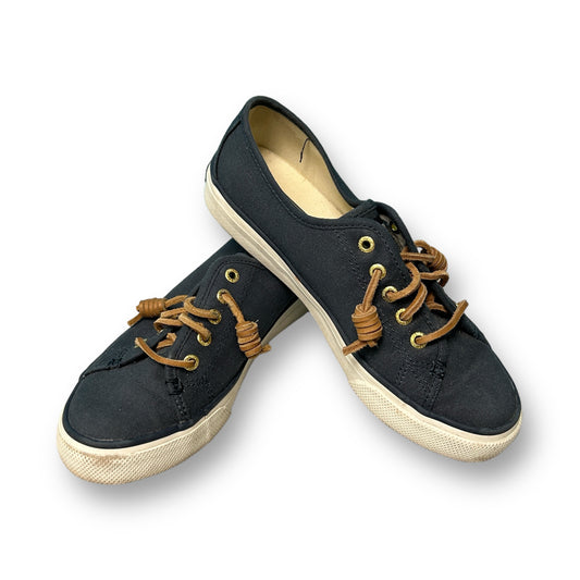 Sperry Top-Sider Womens 5.5 Navy Easy-On Casual Boat Shoes