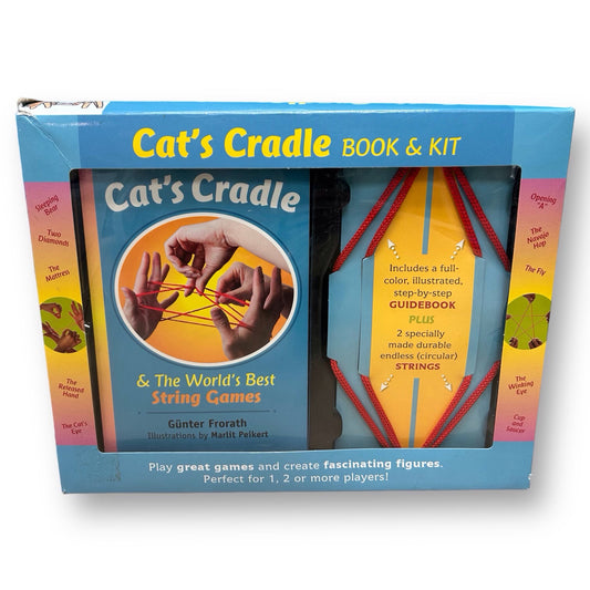 Cat's Cradle String Games Craft Activity Book & Kit