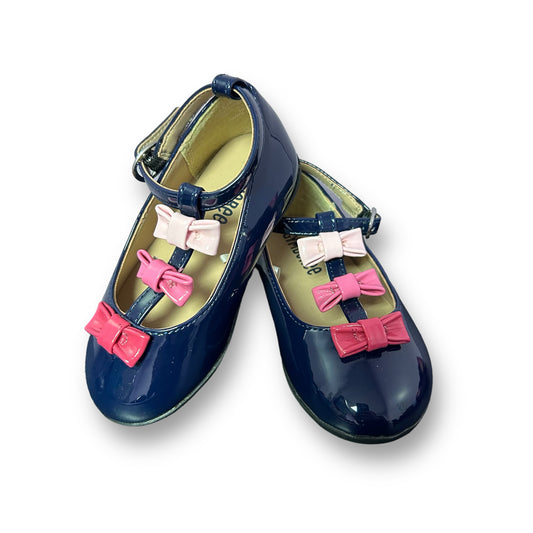 Gymboree Toddler Girl Size 5 Dark Blue Patent Leather Dress Shoes