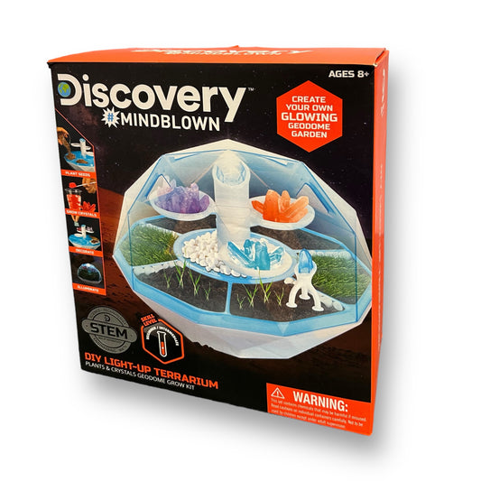 Discovery Mindblown: Create Your Own Glowing Geodome Garden