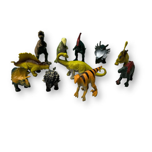 Collection of 11 Miniature Dinosaurs