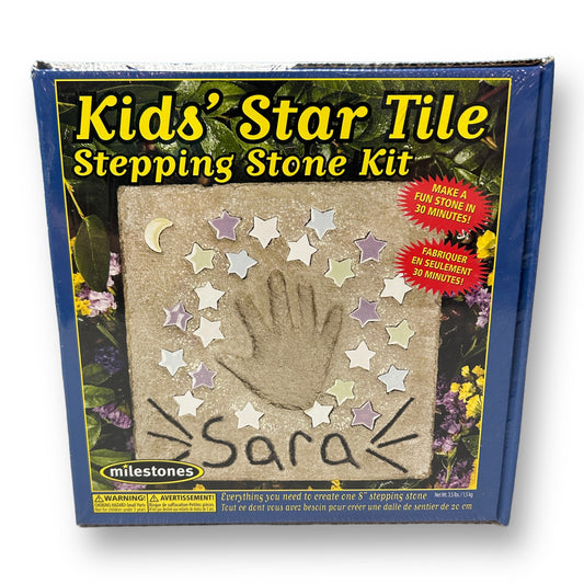 NEW! Kids' Star Tile Stepping Stone Kit