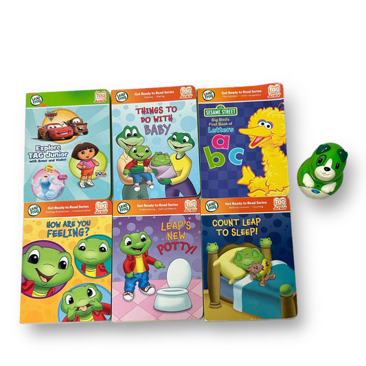 LeapFrog Tag Junior 6-Book Collection & Electronic Reader