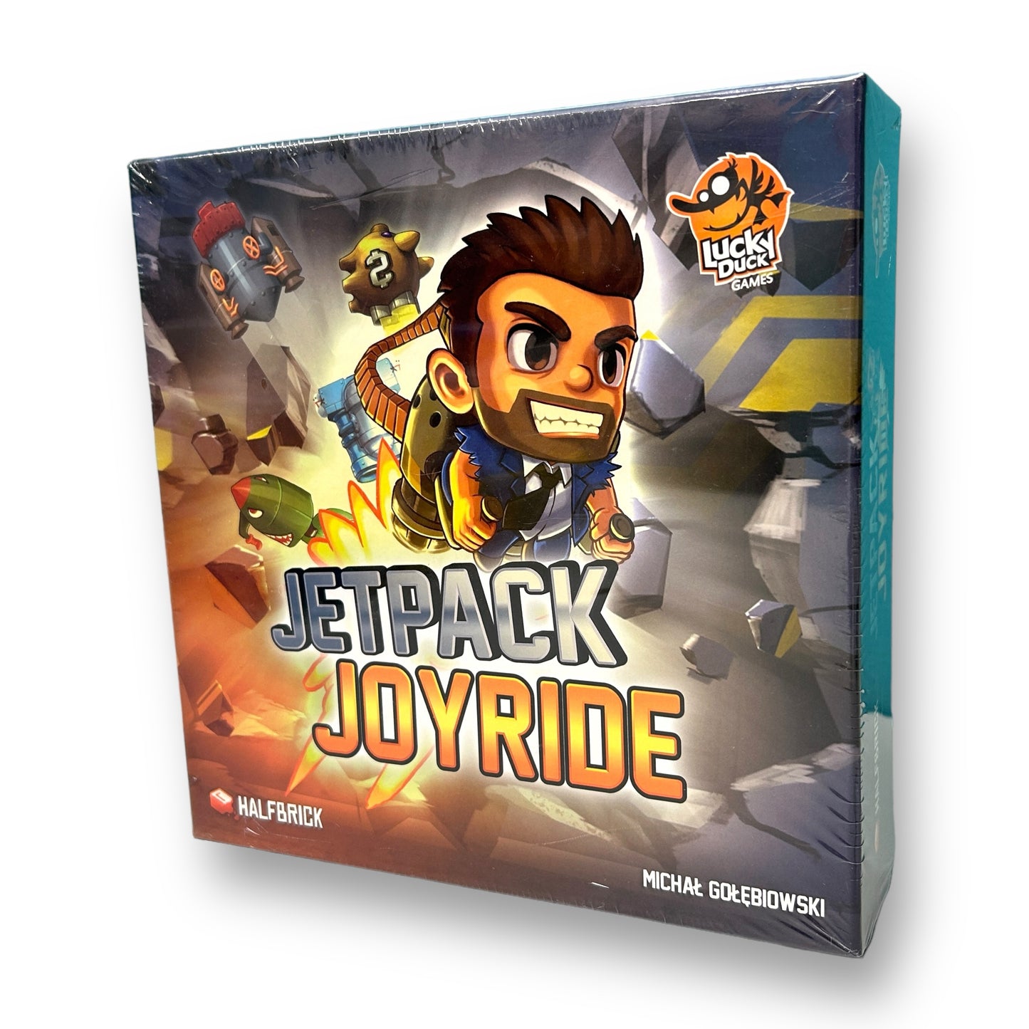 NEW! Lucky Duck Jetpack Joyride Puzzle Board Game