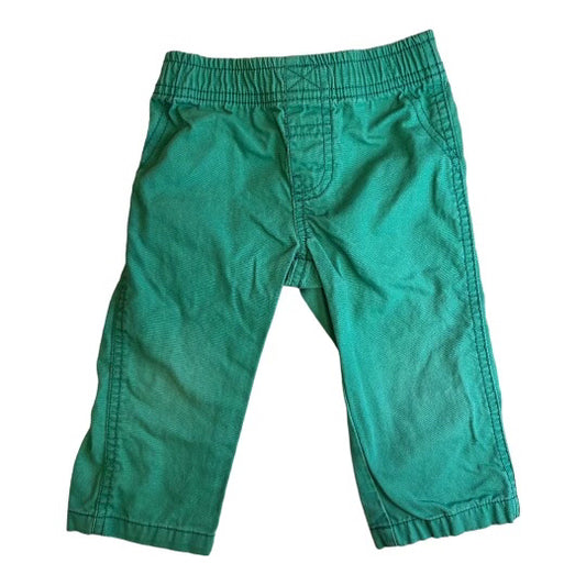 Boys Carter's Size 12 Months Green Adjustable Waist Pants