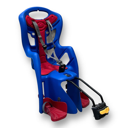 PePe Child Bike Seat, Blue & Red