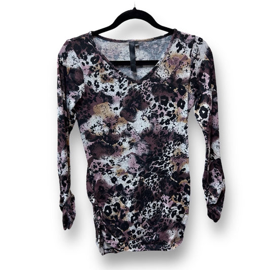Floral Print Size Small Everyday Fashion Long Sleeve Maternity Top