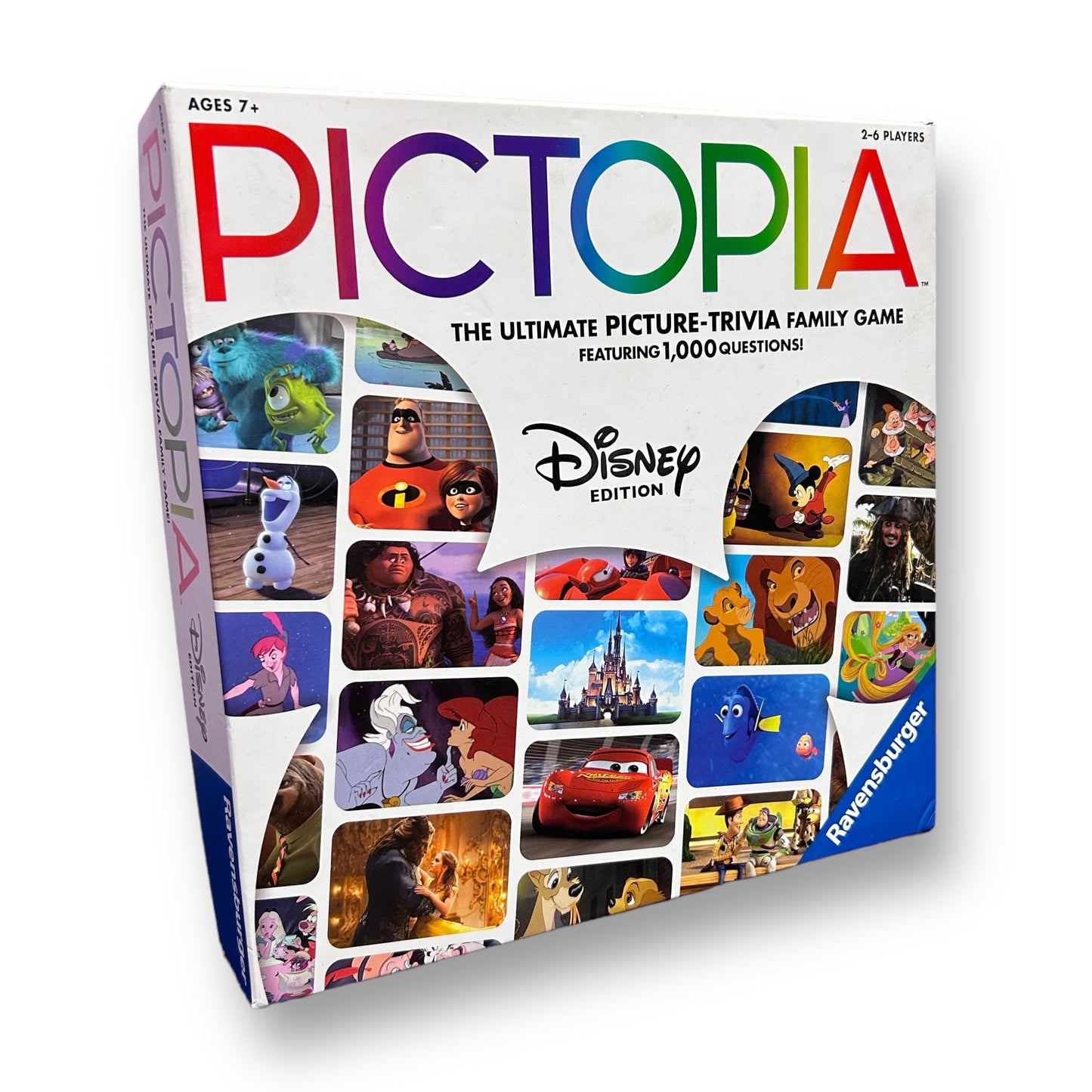 Disney Pictopia Ultimate Picture Trivia Family Board Game