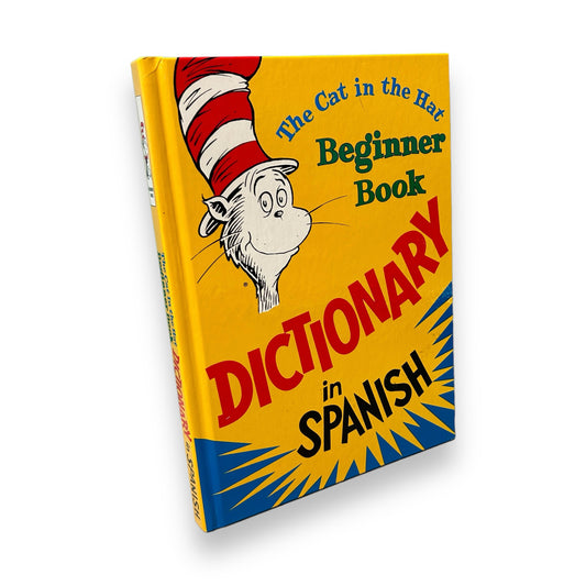 Vintage The Cat in the Hat Beginner Book: Dictionary in Spanish