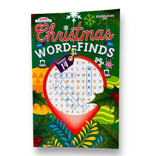 NEW! Christmas WORD-FINDS Puzzle Book