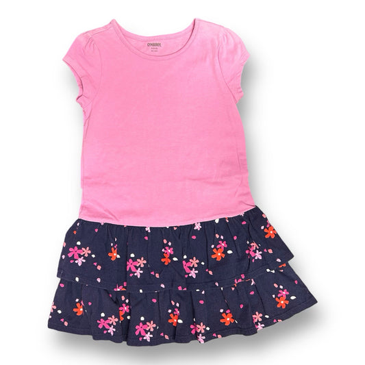Girls Gymboree Size 5/6 Lilac Everyday Cotton Blend Ruffle Dress