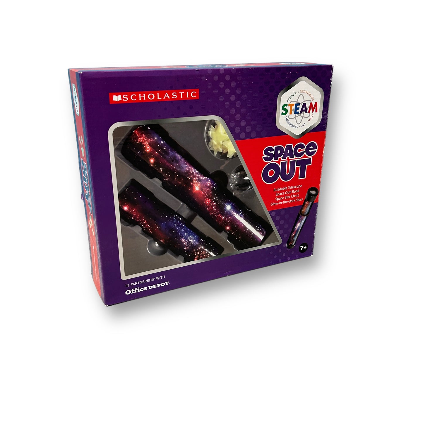 NEW! Scholastic STEAM Space Out Buildable Telescope