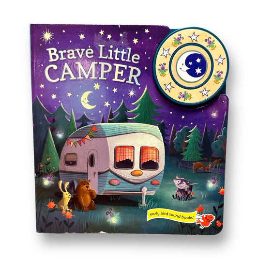 Brave Little Camper Board Book with Sounds