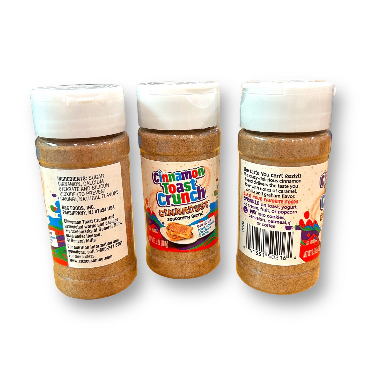 NEW! Cinnamon Toast Crunch Cinnadust Seasoning Blend