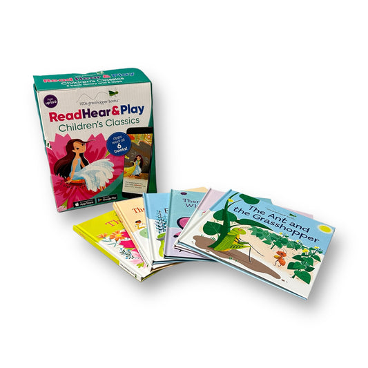 Read, Hear, & Play 6-Pack Interactive Learning Books