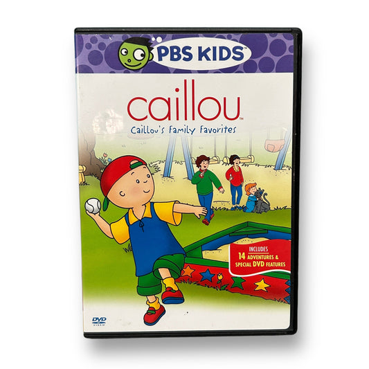 PBS Caillou DVD: Caillou's Family Favorites