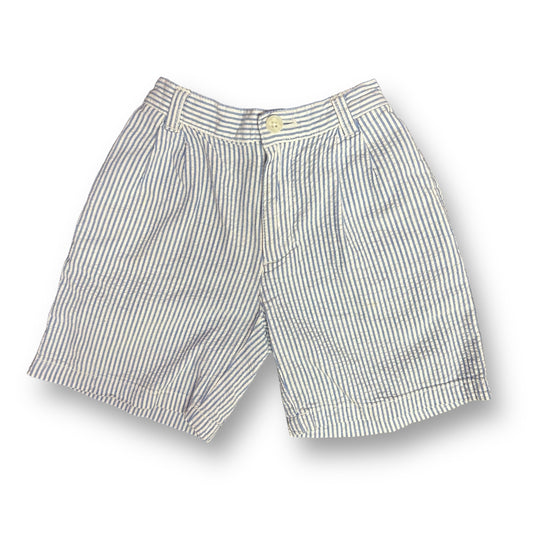 Boys Eland Size 3T Blue & White Seersucker Pull-On Shorts
