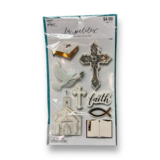 NEW! La Petites Bible & Cross Dimensional Faith Stickers