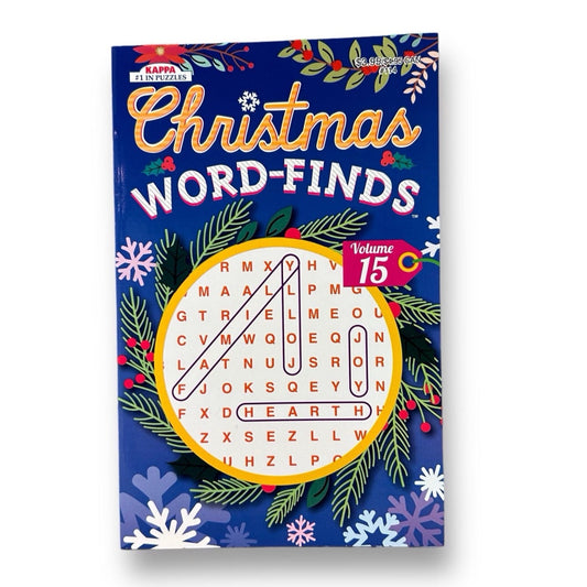 NEW! Christmas WORD-FINDS Puzzle Book