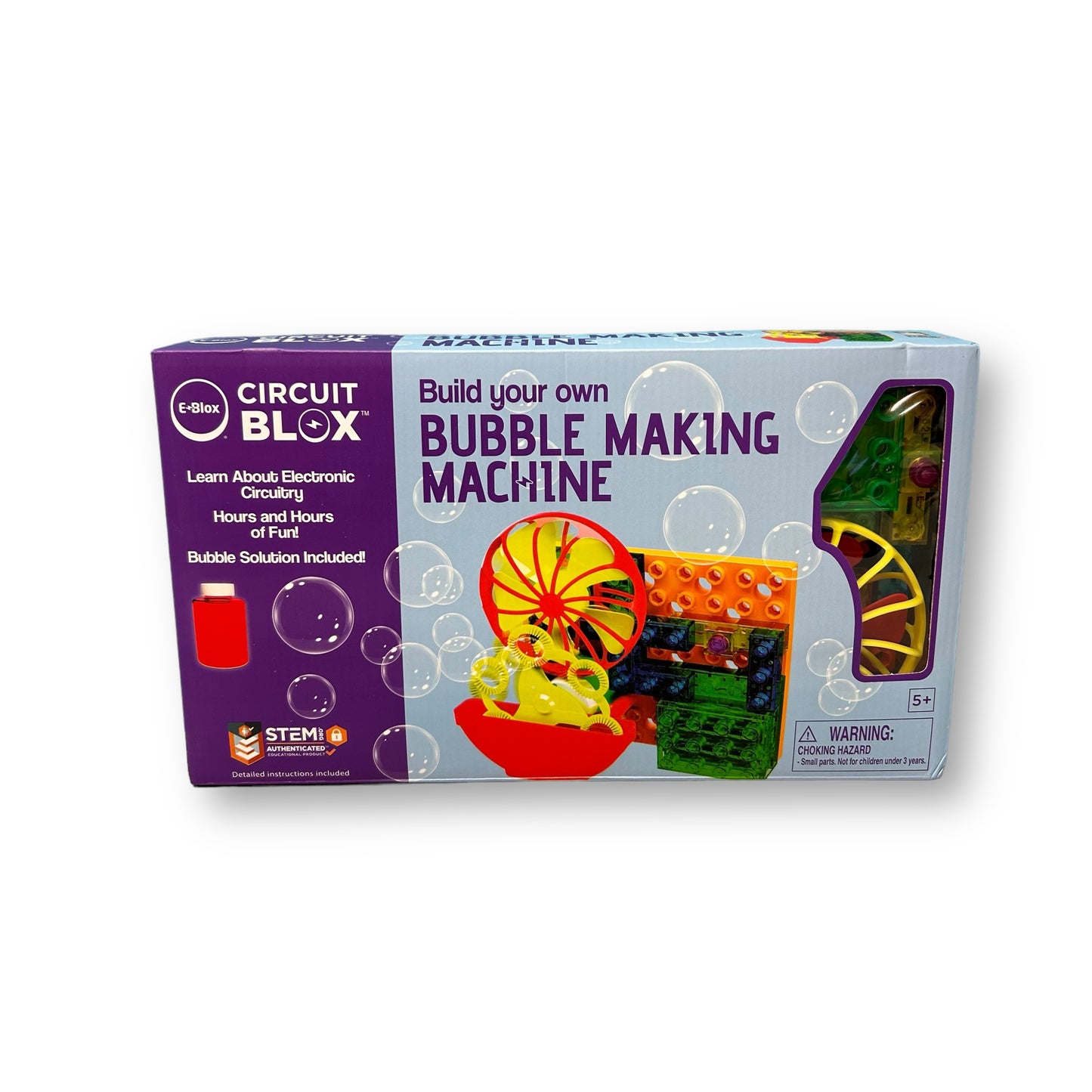 NEW! STEM E-Blox Build Your Own Bubble Machine Circuit Kit