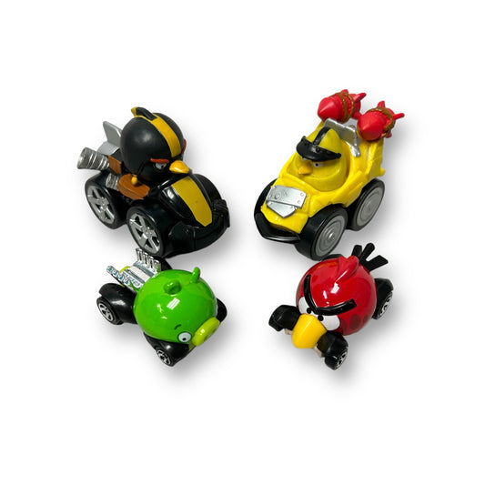 Angry Birds 4 Piece Diecast Hotrod Racers