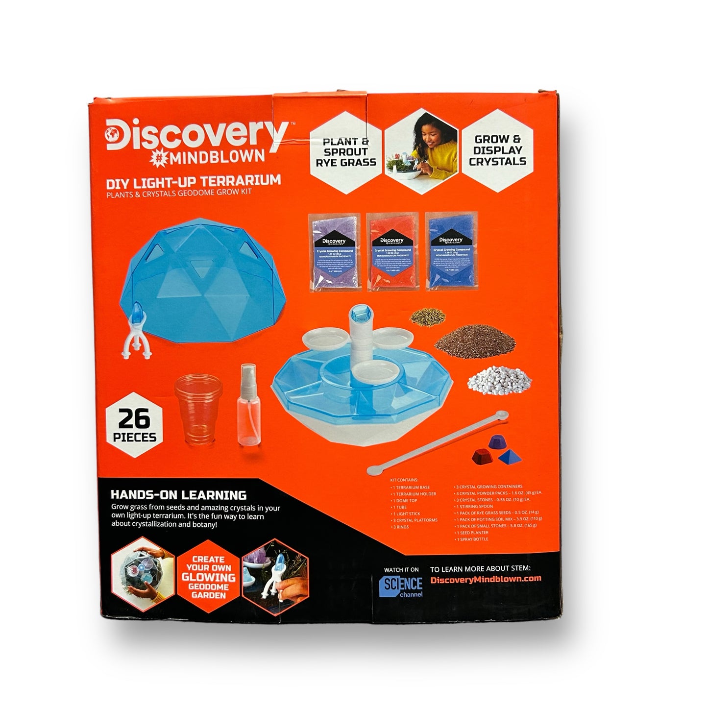 Discovery Mindblown: Create Your Own Glowing Geodome Garden