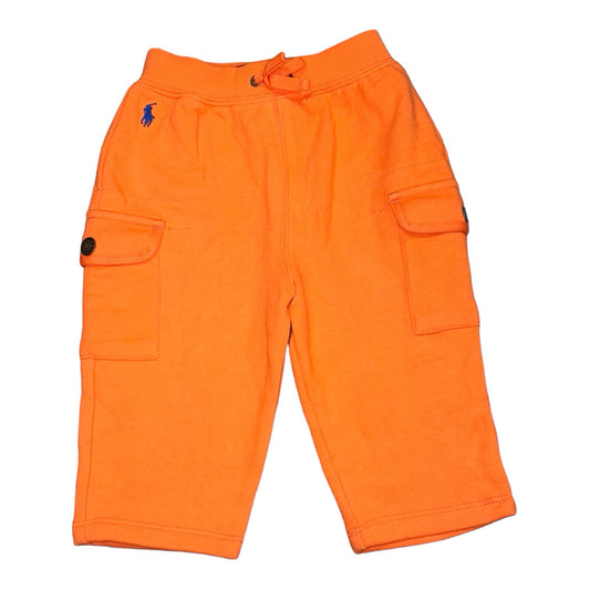 Boys Ralph Lauren Size 9 Months Orange Sweat Pants