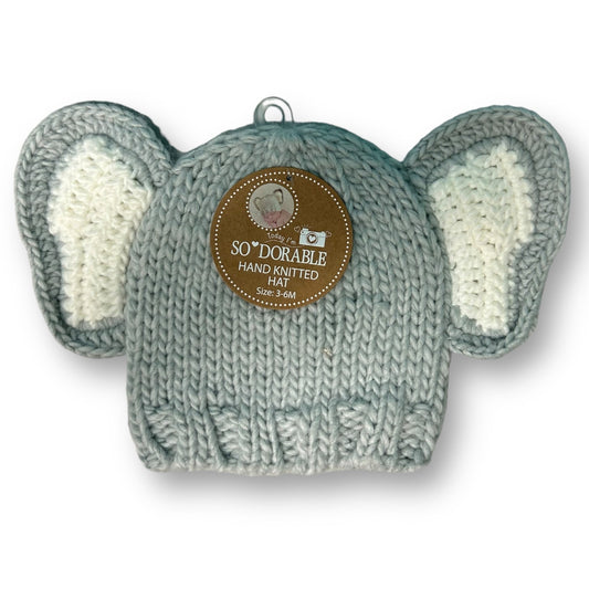 NEW! So Dorable Size 3-6 Months Hand Knitted Elephant Hat